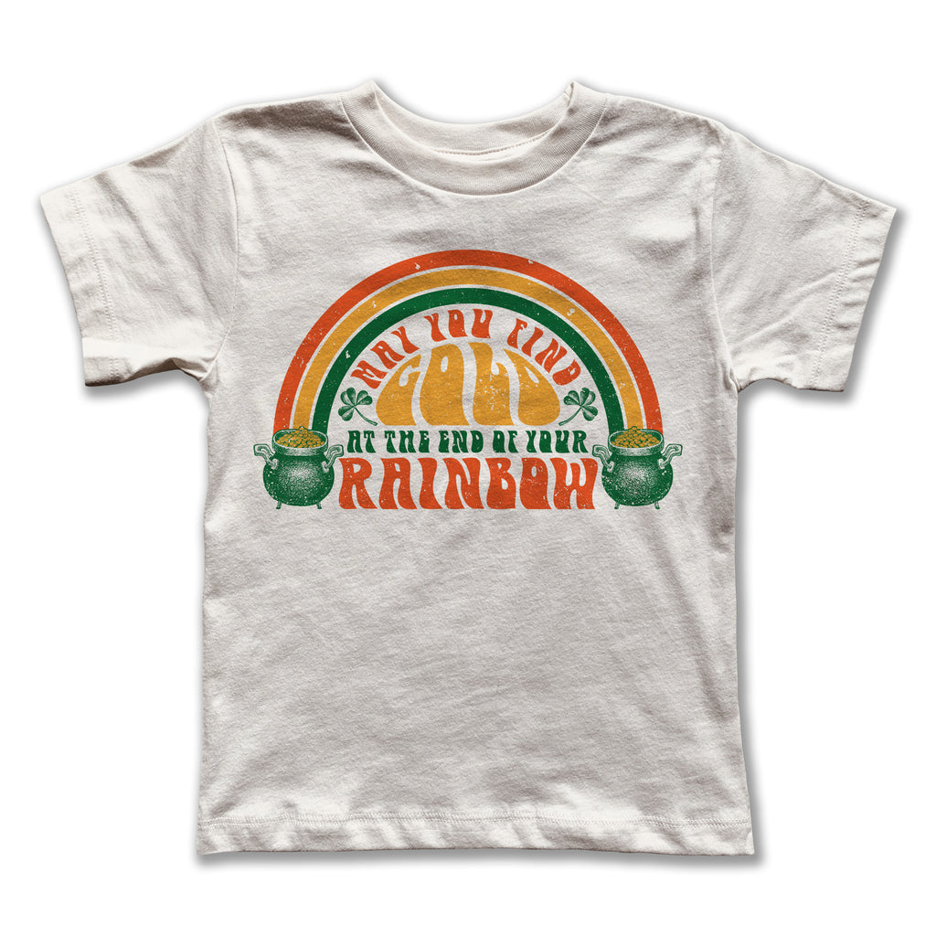Gold At the End of Your Rainbow Tee - HoneyBug 