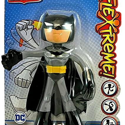 Mattel Justice League 4-Inch Flextreme Figure - Batman (Gray) - HoneyBug 