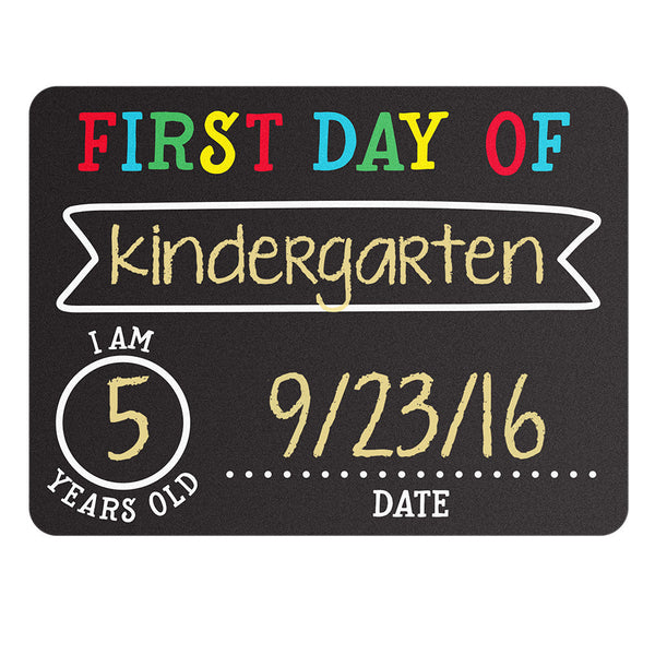 First and Last Day Chalk Signs - HoneyBug 