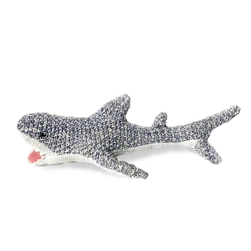 Shark Knit Rattle - HoneyBug 