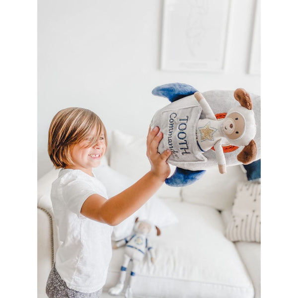 Spaceship 'Tooth Commander' Pillow And Doll Set - HoneyBug 
