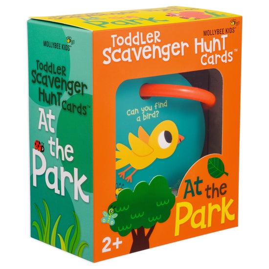 Toddler Scavenger Hunt Cards - At the Park - HoneyBug 