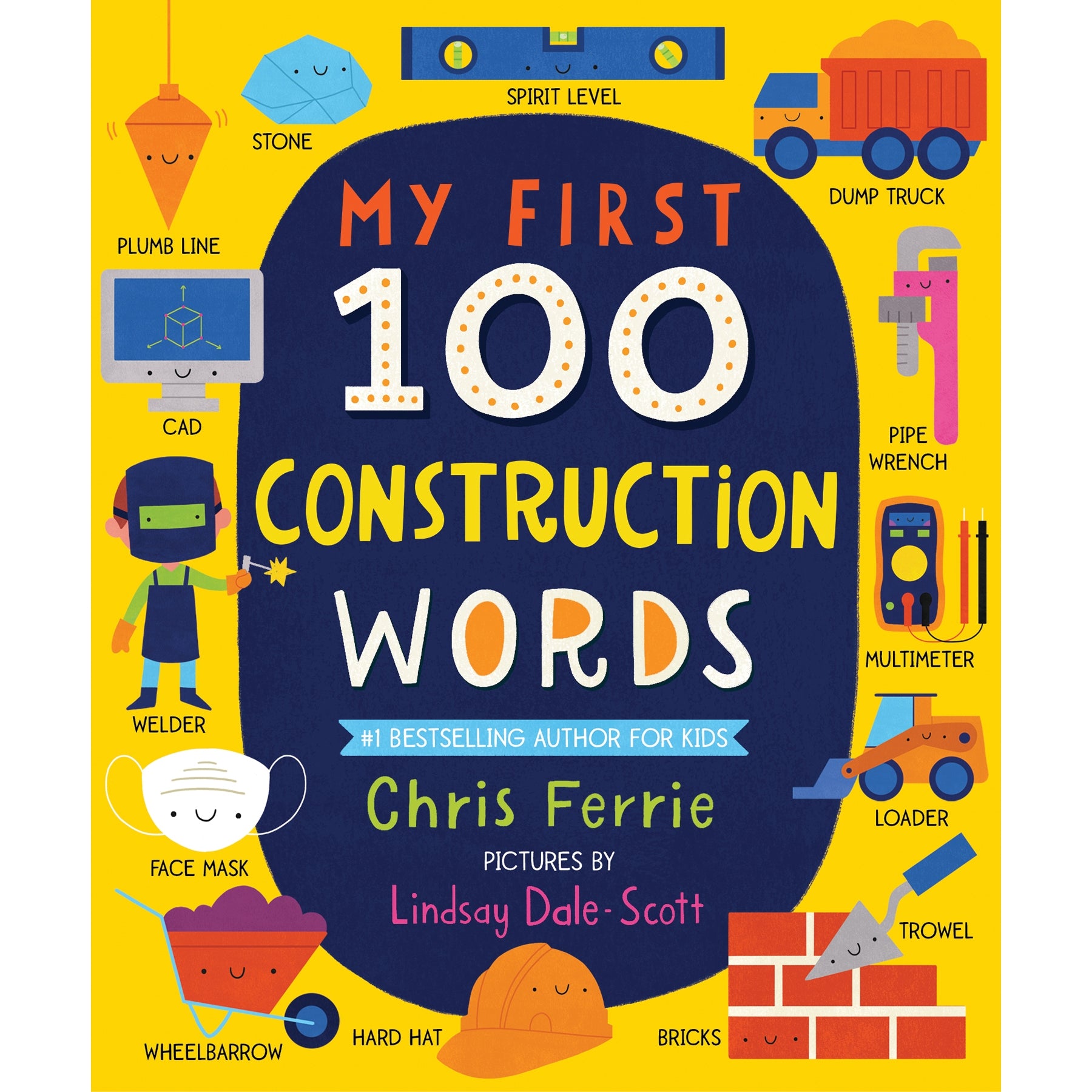 My First 100 Construction Words - HoneyBug 