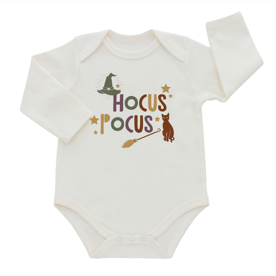 Hocus Pocus Halloween Long Sleeve Baby Onesie - HoneyBug 