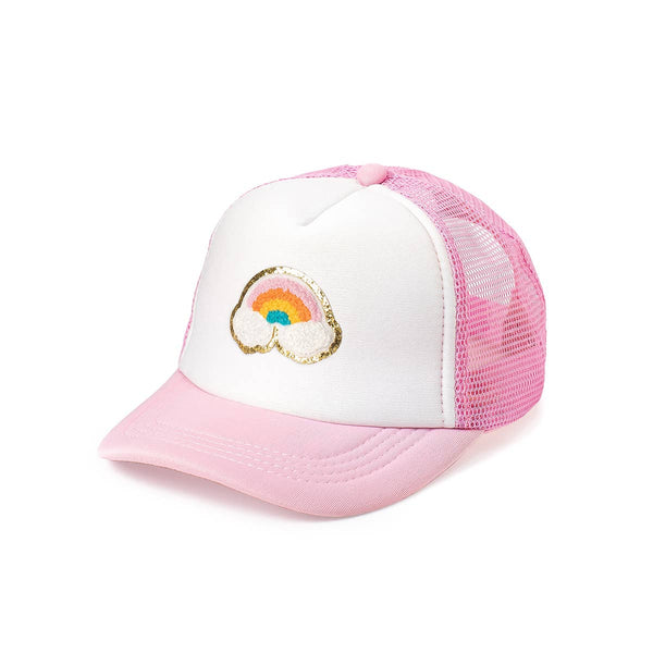 Rainbow Patch Hat - HoneyBug 