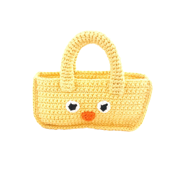 Yellow Chick Basket - HoneyBug 