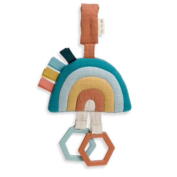 Ritzy Jingle™ Rainbow Attachable Travel Toy - HoneyBug 