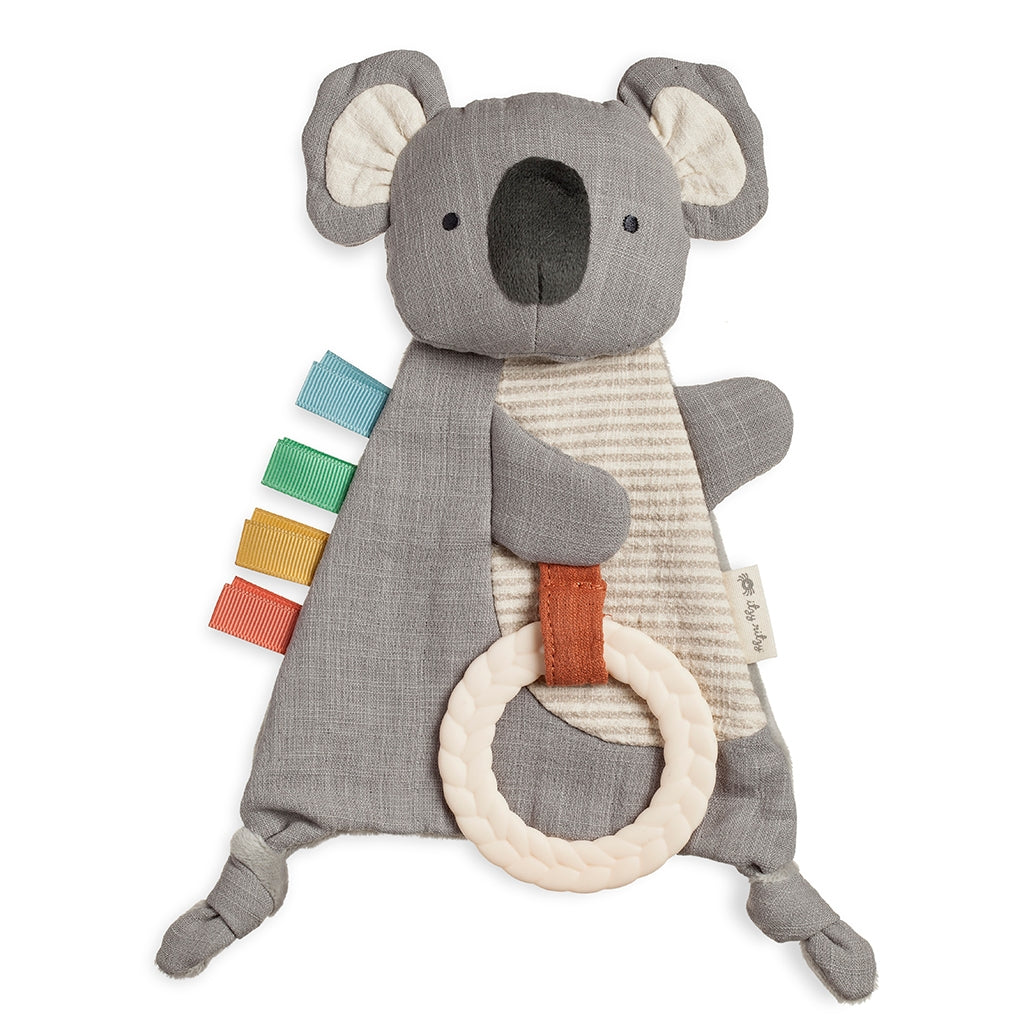 Bitzy Crinkle™ Koala Sensory Toy with Teether - HoneyBug 