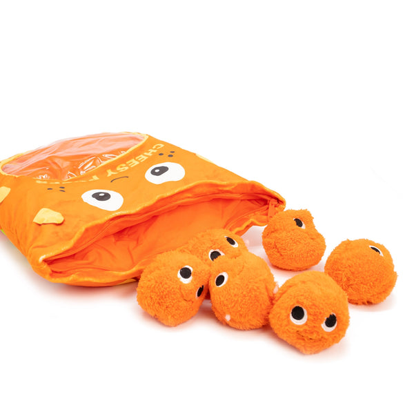 Mini Plushies - Cheesy Puffs - HoneyBug 