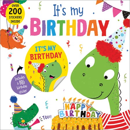 It's My Birthday! (Dinosaur) - HoneyBug 