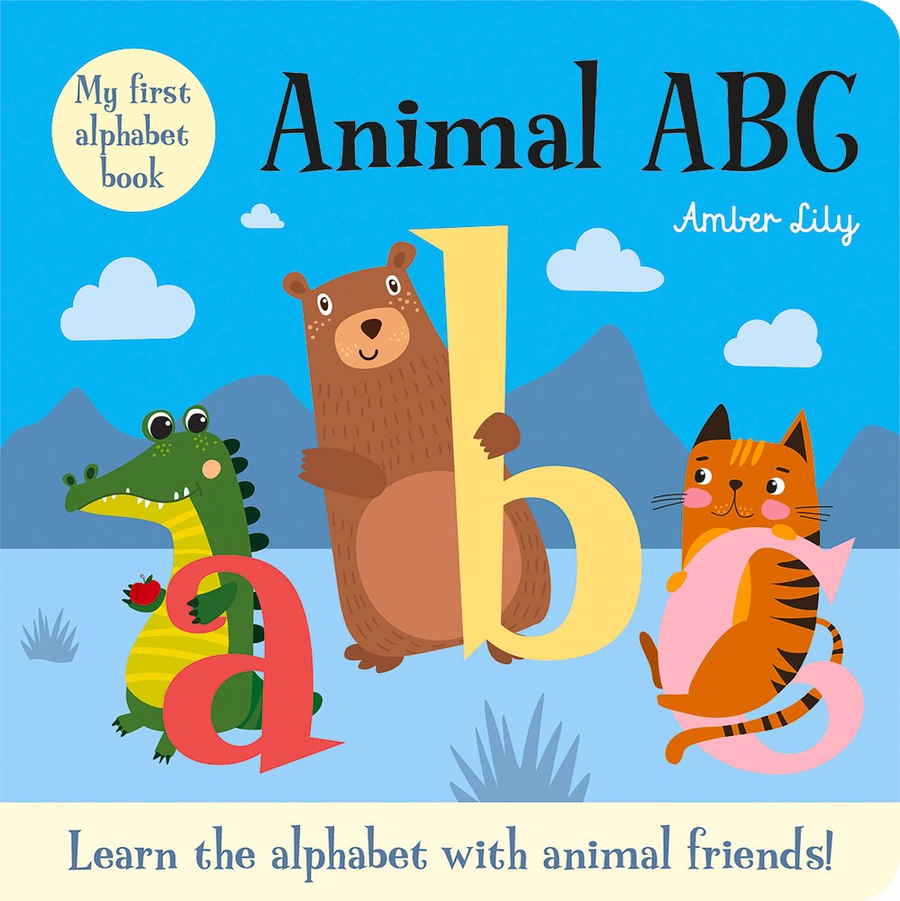 My First Alphabet Book: Animal ABC - HoneyBug 