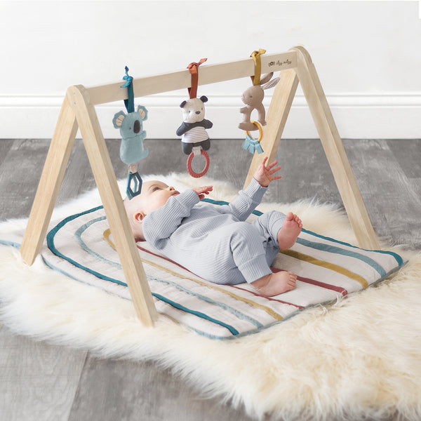 Ritzy Activity Gym™ Wooden Gym with Toys - HoneyBug 