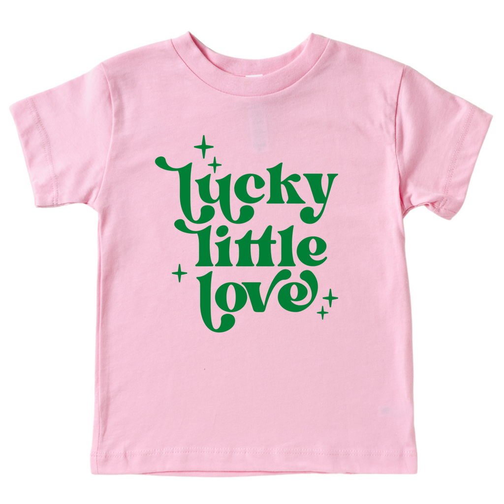 Lucky Little Love Shirt - Pink - HoneyBug 