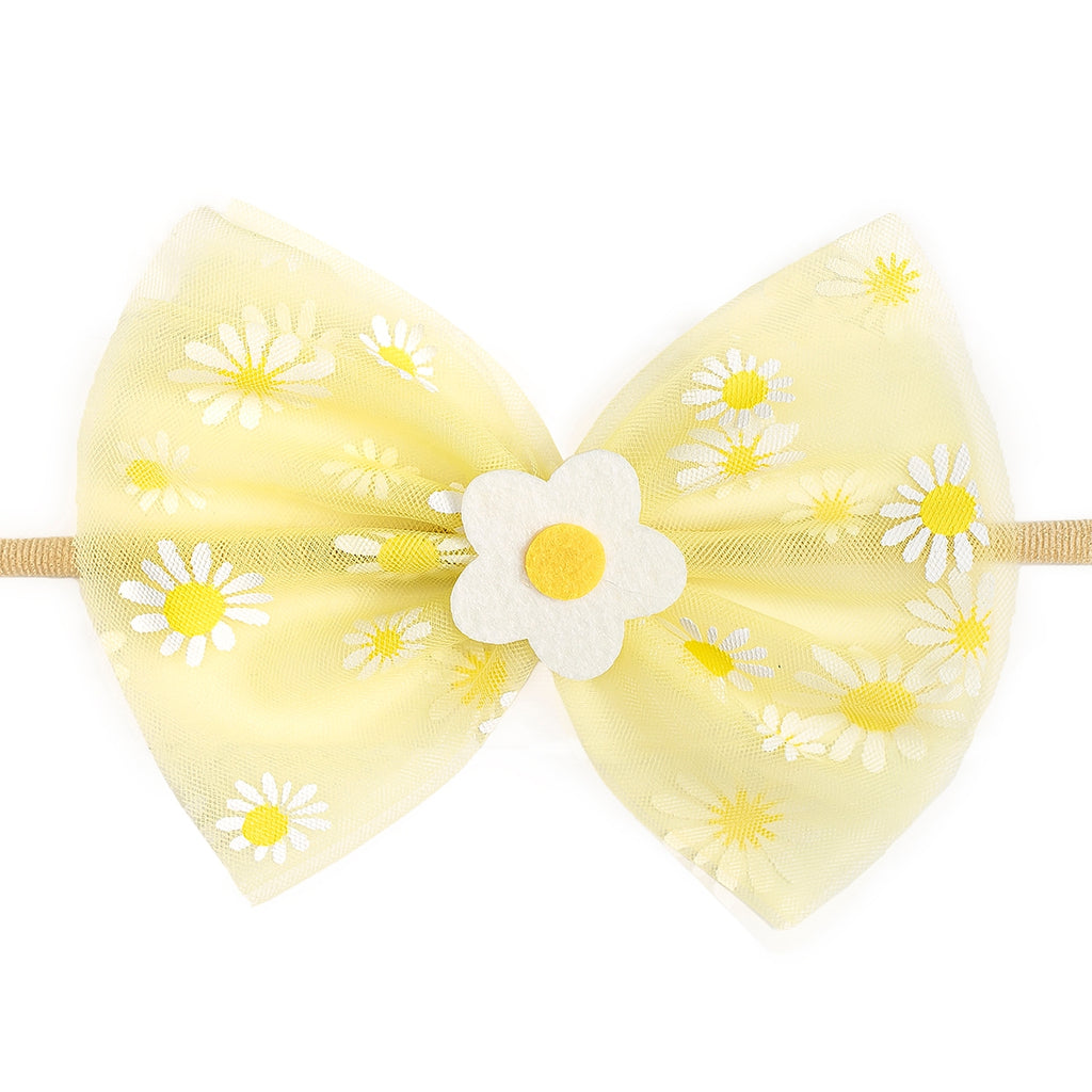 Easter Daisy Baby Headband - HoneyBug 