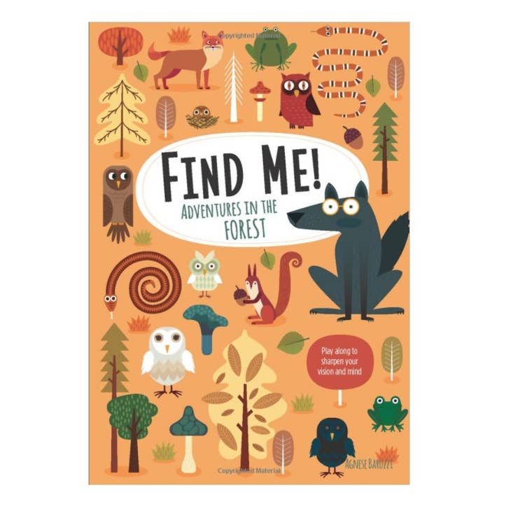 Find Me! Activity Book - Forest - HoneyBug 