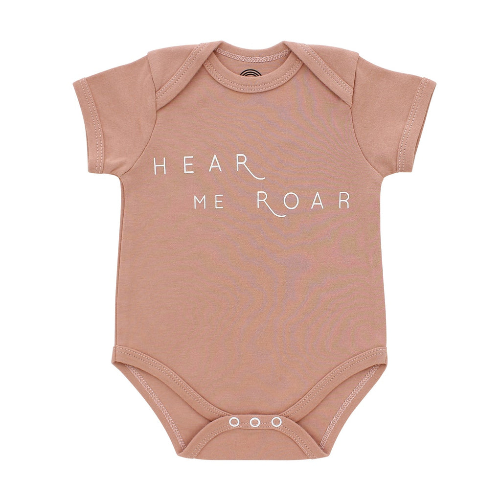 Hear Me Roar Baby Onesie - HoneyBug 