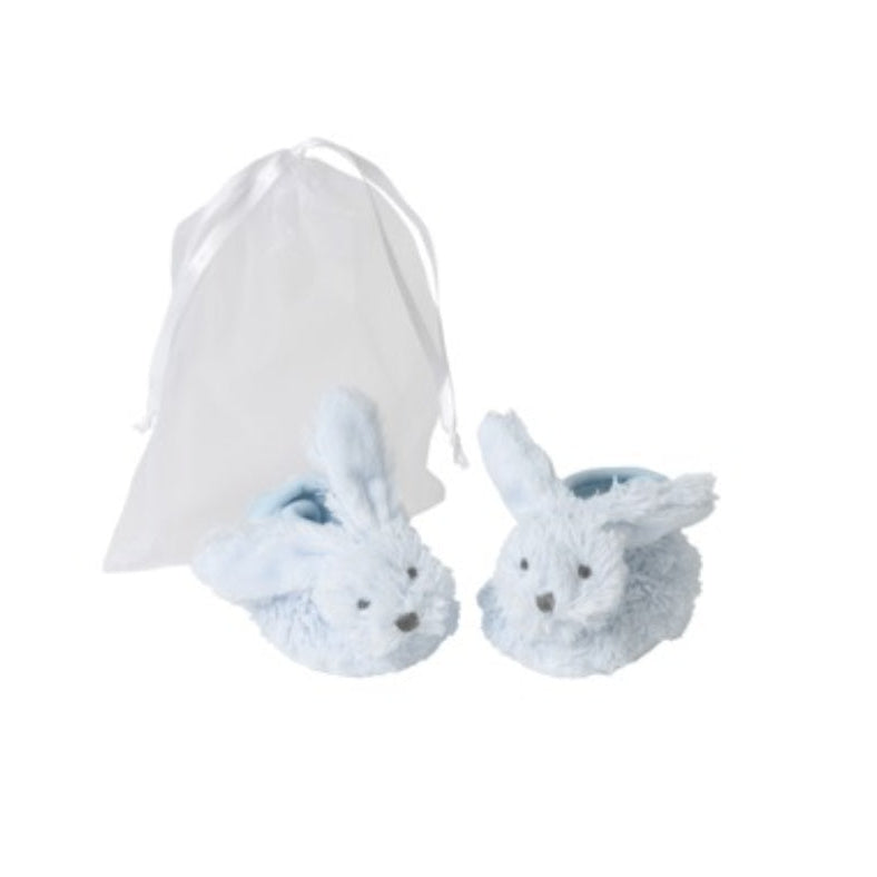 Blue Rabbit Richie Slippers in organza bag by Newcastle Classics - HoneyBug 