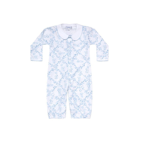 Blue Bears Trellace Baby Converter Gown - HoneyBug 