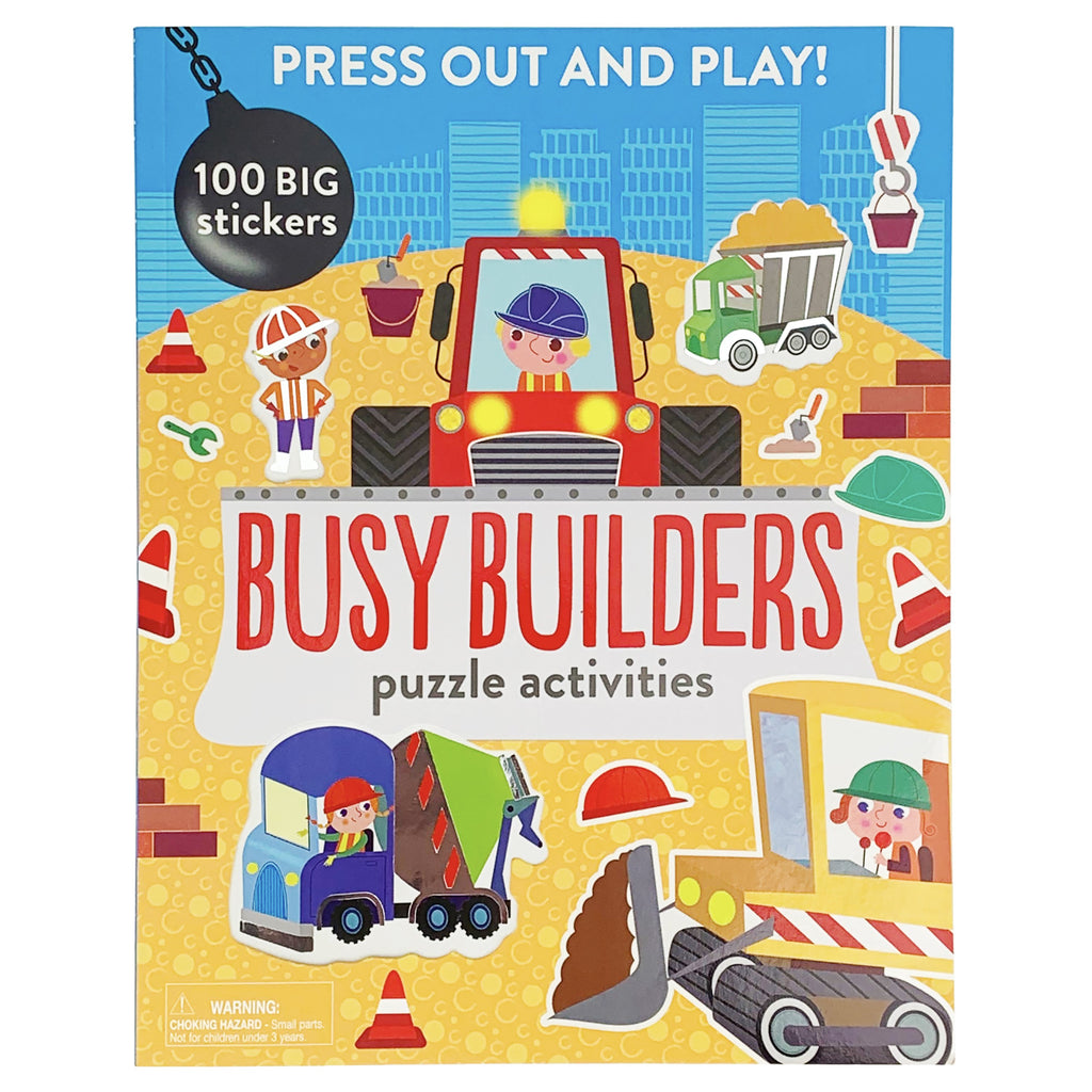 Busy Builders - Puzzle Activities - HoneyBug 