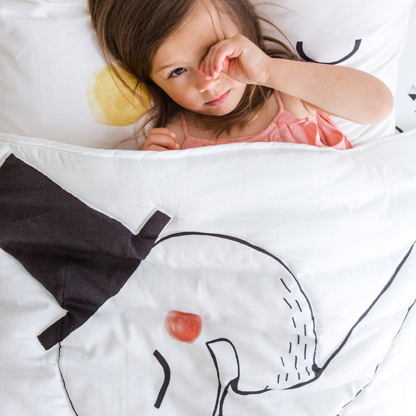 Swan Toddler Comforter - HoneyBug 