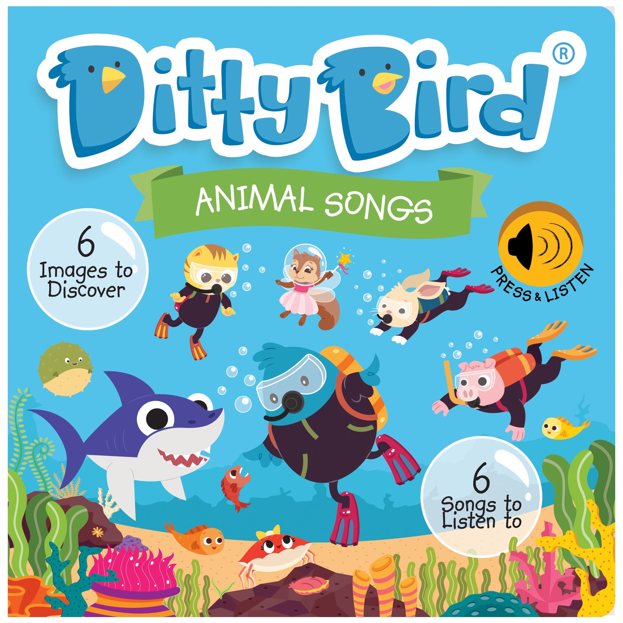 Ditty Bird - Animal Songs - HoneyBug 
