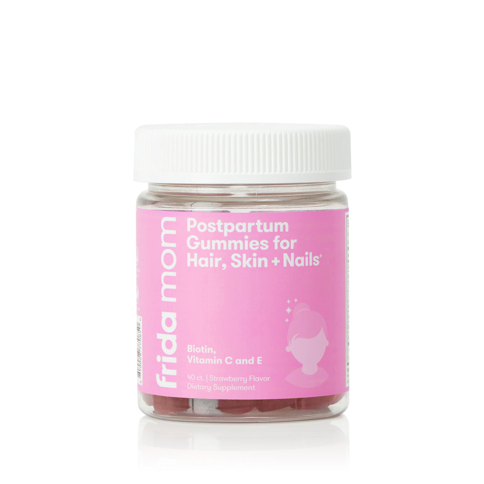 Postpartum Gummies for Hair, Skin + Nails - HoneyBug 
