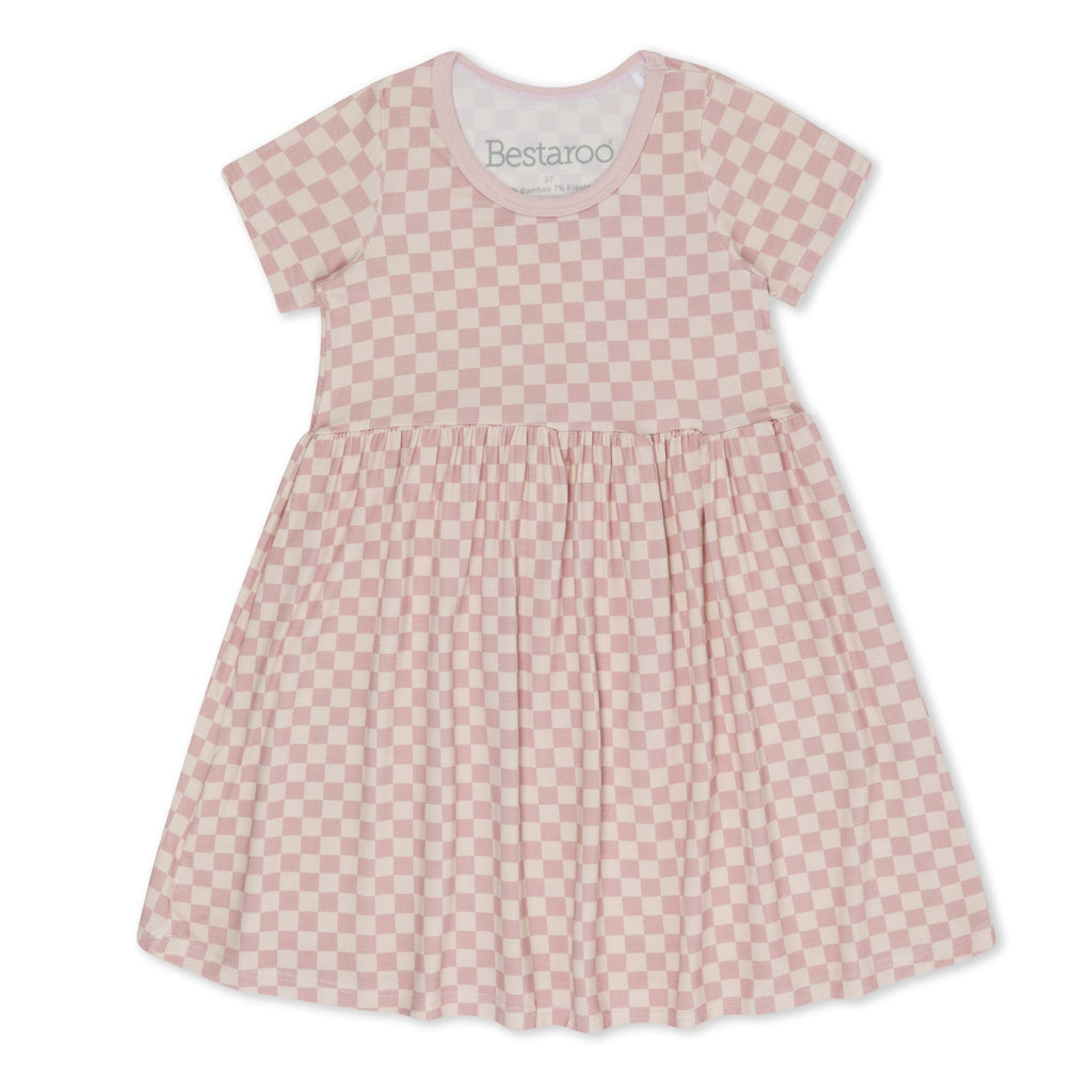 Checkers in Pink Dress - HoneyBug 