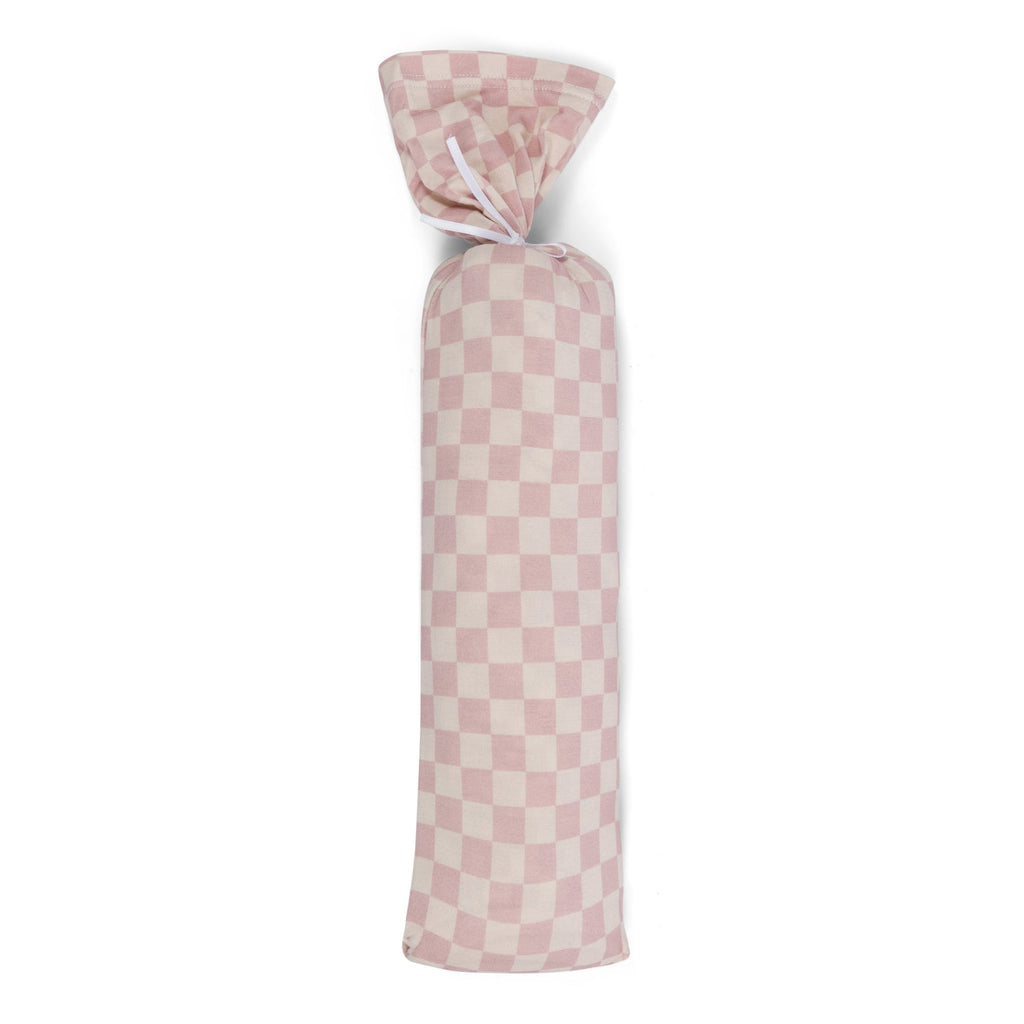 Checkers in Pink Swaddle - HoneyBug 