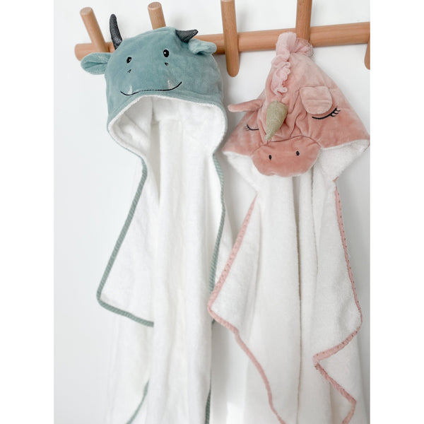 Dragon Terry Baby Towel - HoneyBug 