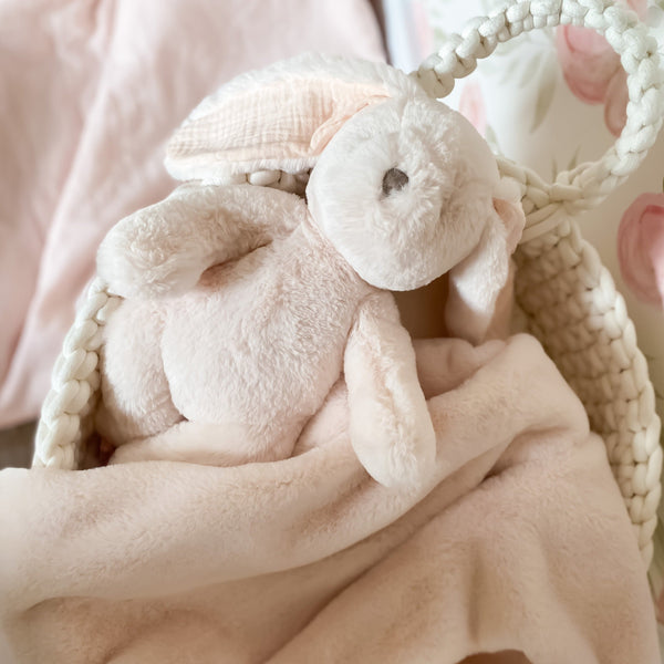 Arabelle Pink Bunny Plush Toy - HoneyBug 