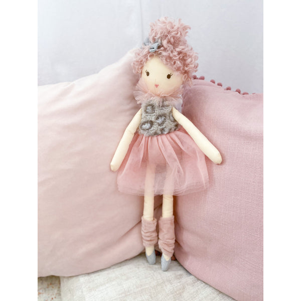 'Lola' Leopard Ballerina Doll - HoneyBug 
