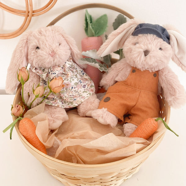 'Grace' Bunny Mini Plush Toy - HoneyBug 