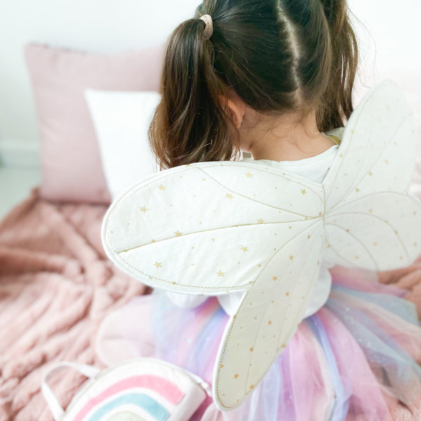 Fairy Wings And Star Magic Wand Dress Up Set - HoneyBug 