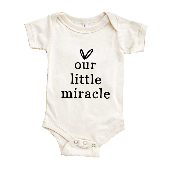 Our Little Miracle Baby Onesie - HoneyBug 