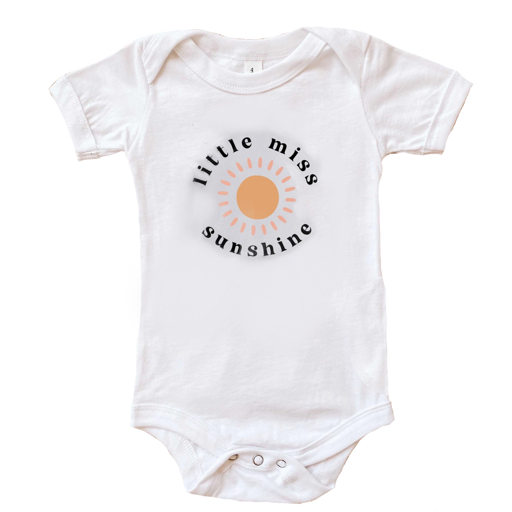 Little Miss Sunshine Baby Onesie - HoneyBug 