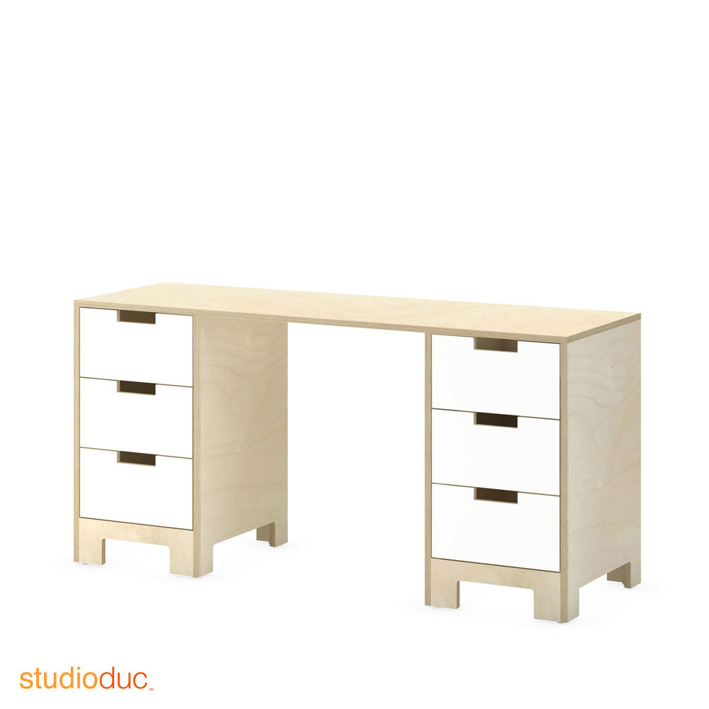 juno doublewide desk - HoneyBug 