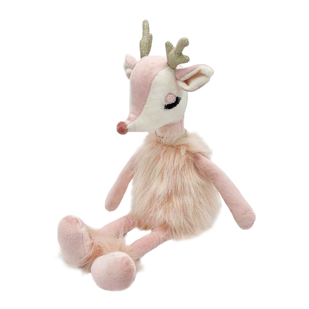 'Freija' The Pink Reindeer Doll - HoneyBug 