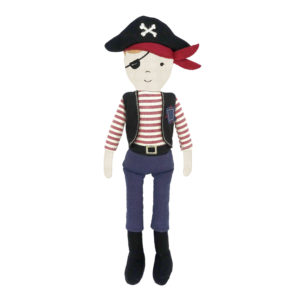 Jolly Roger Pirate Doll - HoneyBug 