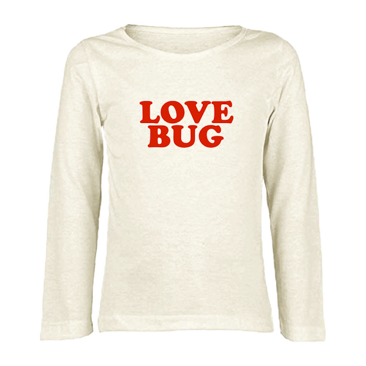 Love Bug - Organic Shirt - Red - HoneyBug 