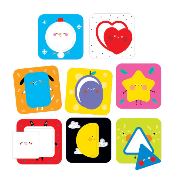 On-the-Go Puzzles Discovering Shapes - HoneyBug 
