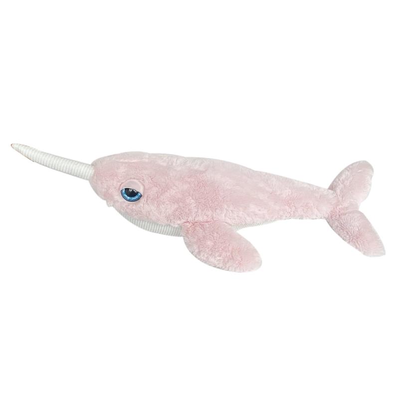 Holly Narwhal Stuffed Toy - Pink - HoneyBug 