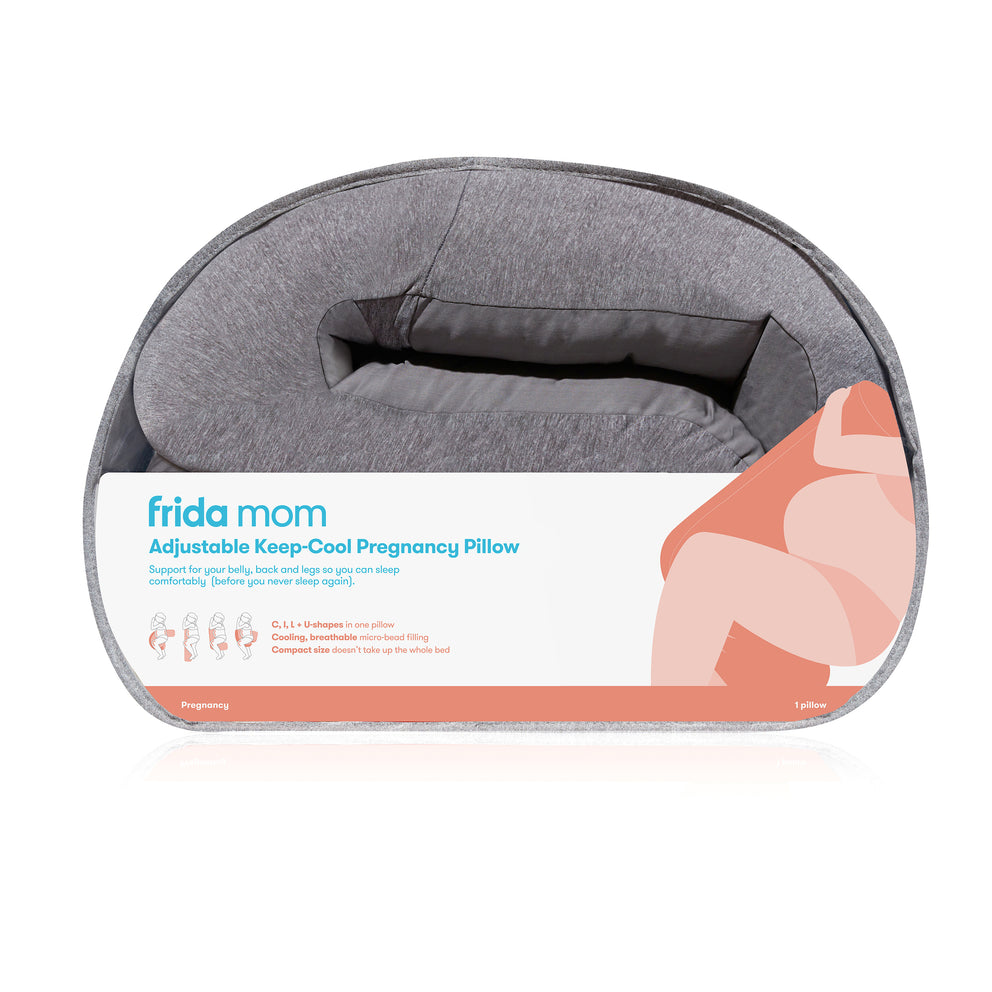 Adjustable Keep-Cool Pregnancy Pillow - HoneyBug 