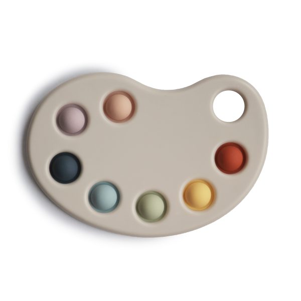 Paint Palette Press Toy (Multi) - HoneyBug 