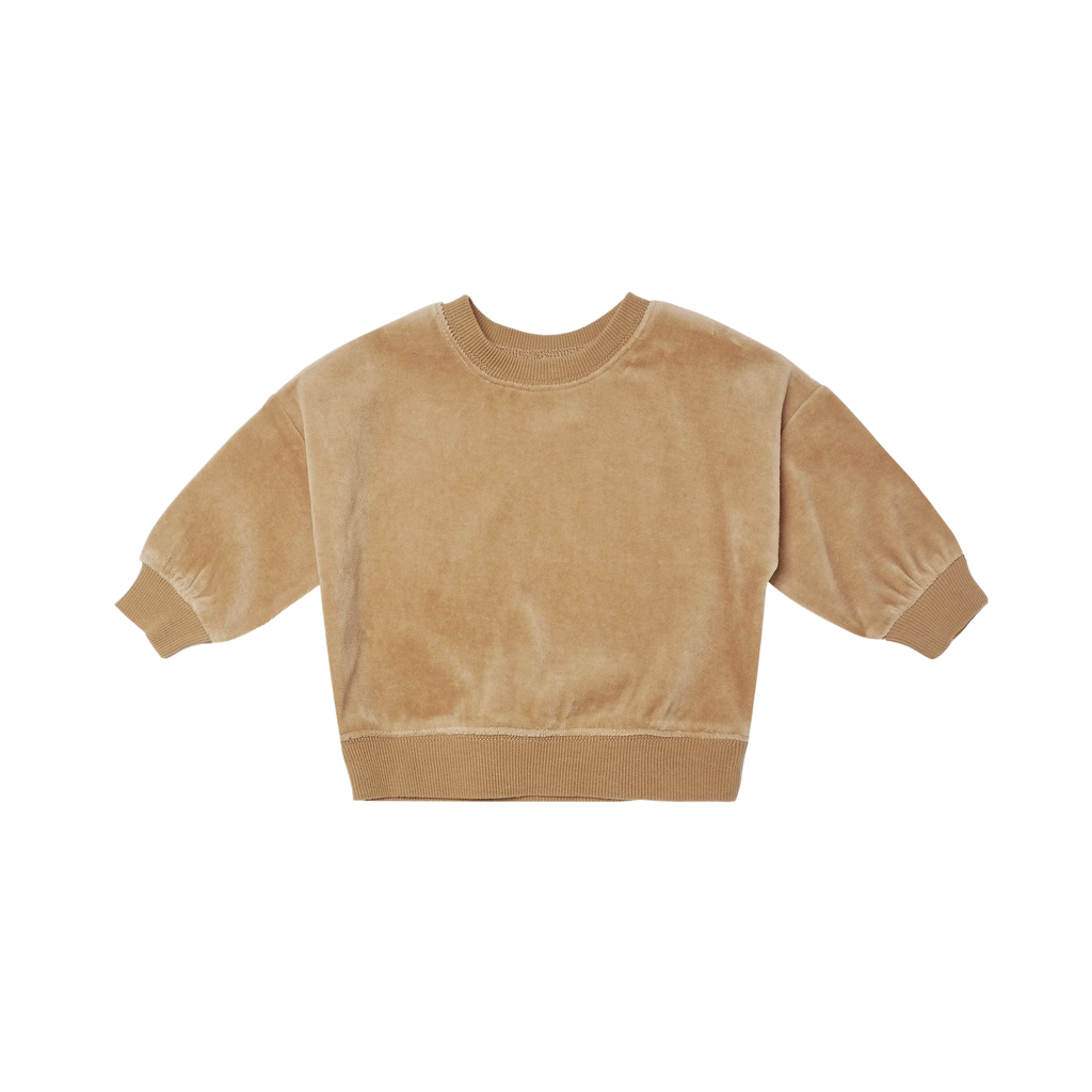 Drop Shoulder Sweatshirt - Honey - HoneyBug 