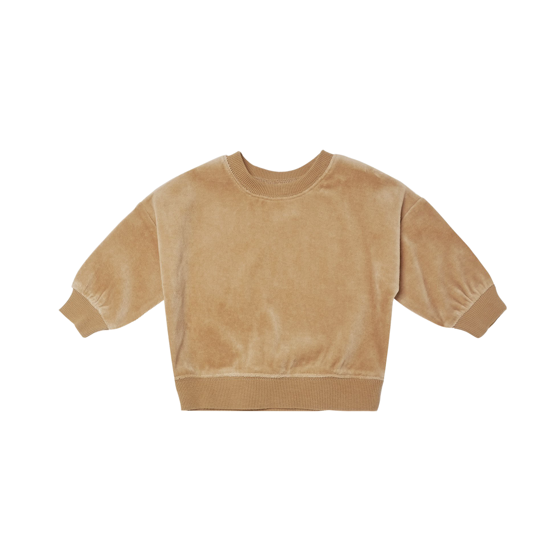 Drop Shoulder Sweatshirt - Honey - HoneyBug 