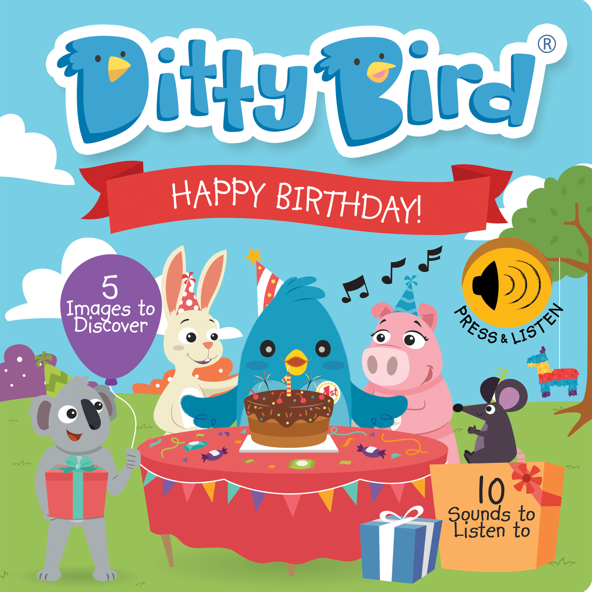 Ditty Bird - Happy Birthday - HoneyBug 
