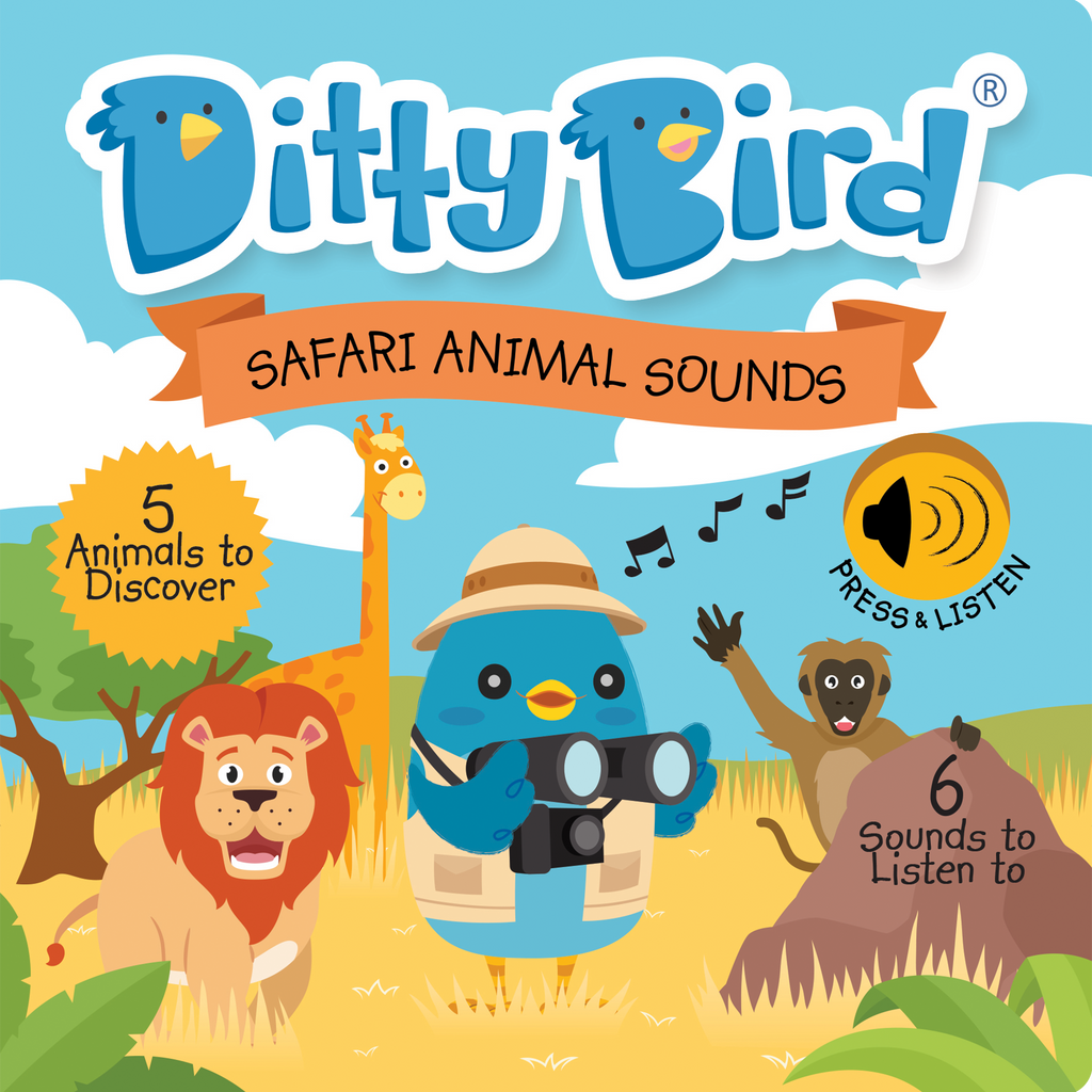 Ditty Bird - Safari Animal Sounds - HoneyBug 