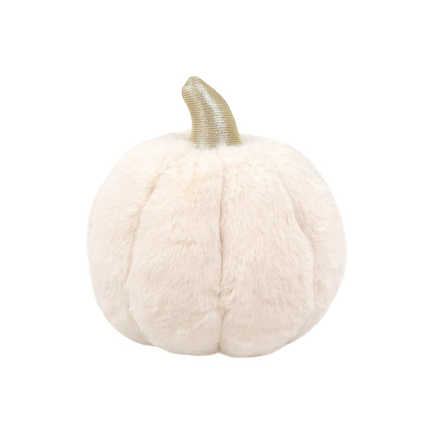 Plush Pumpkin - White - HoneyBug 