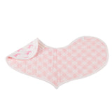 Pop of Pink Cotton Heart Bibs 2PK - HoneyBug 