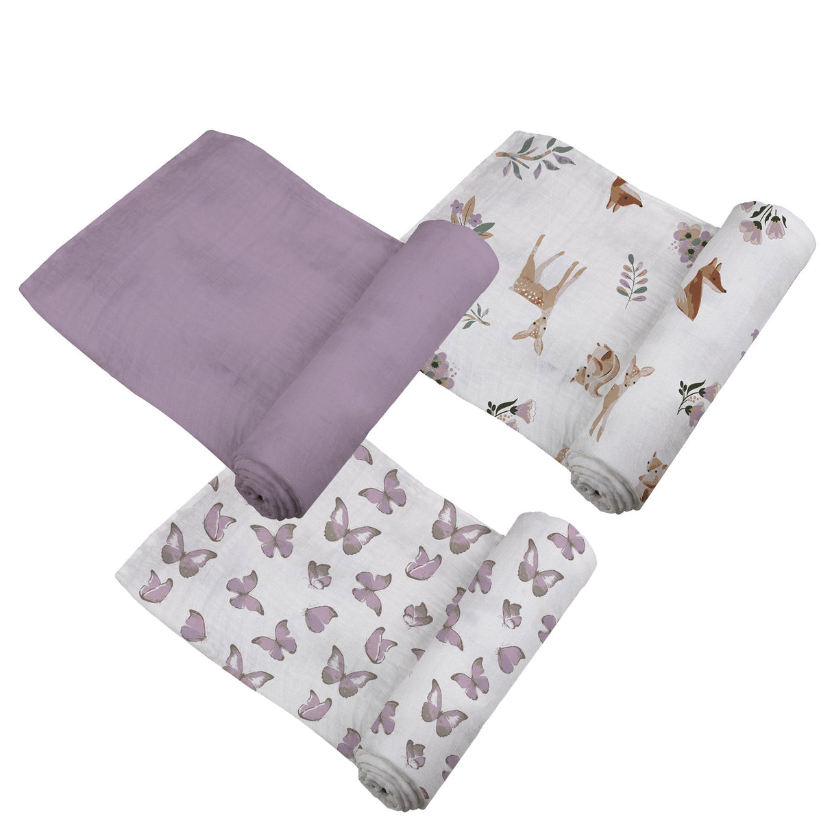 Mountain Meadow Swaddle 3 Pack - HoneyBug 